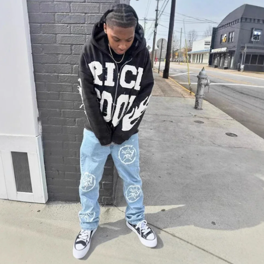 Y2K zipper up Hoodies