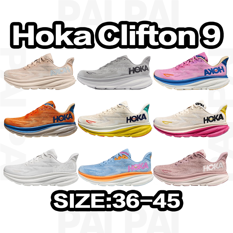 Hoka Clifton 9 Size: 36-45