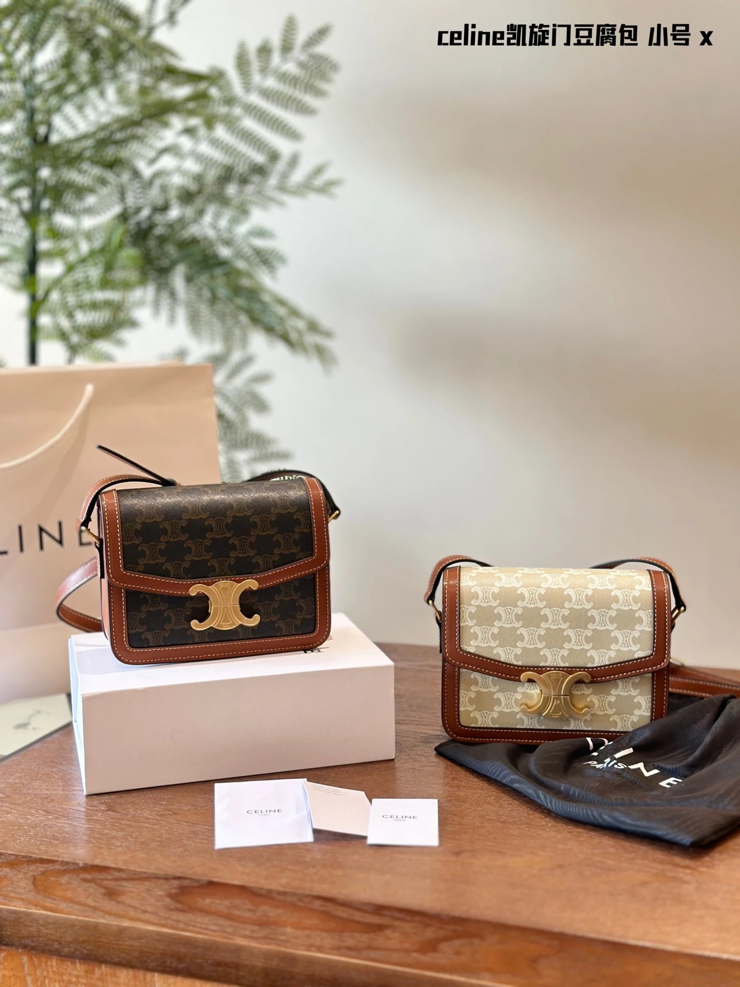 Celine Handbags TRIOMPHE