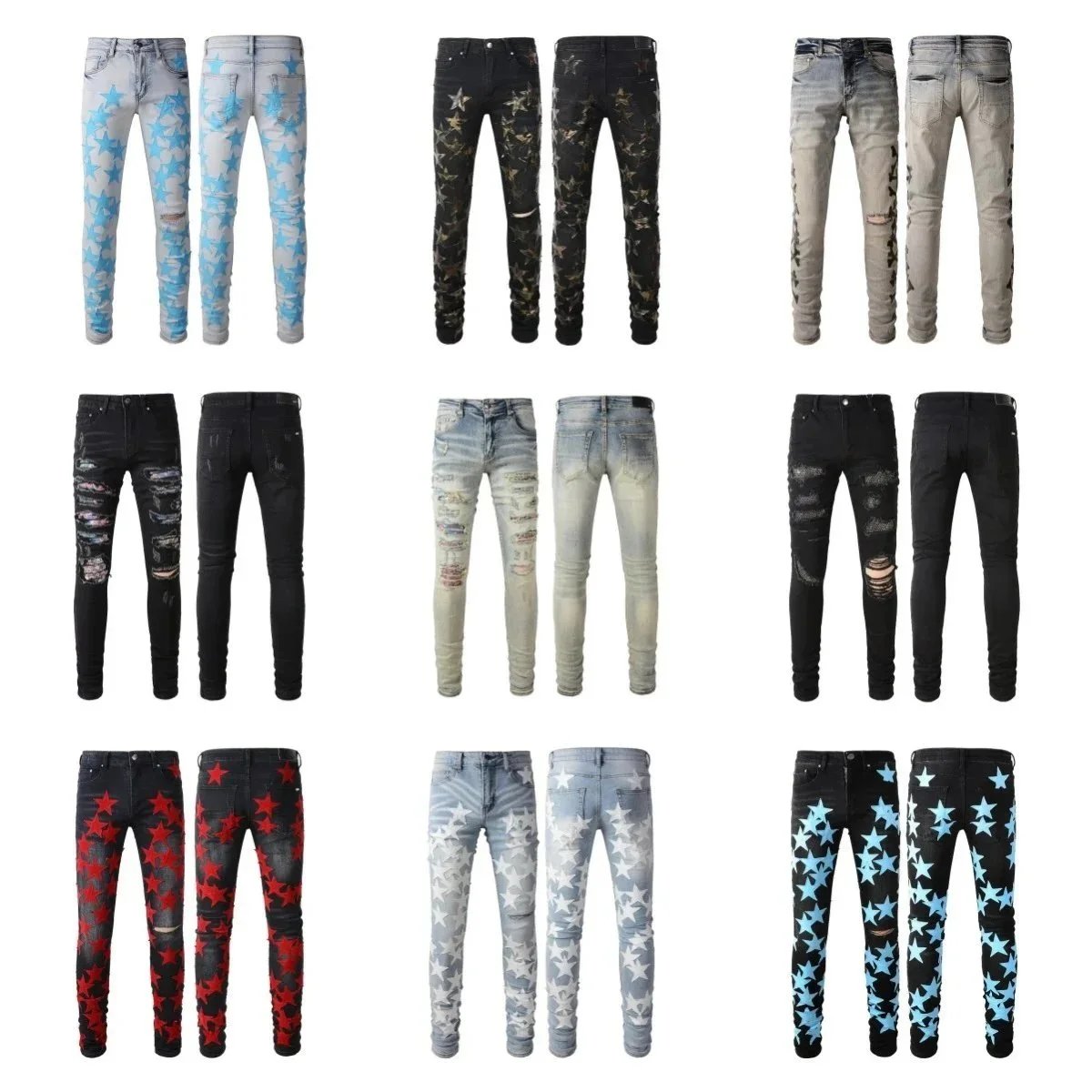 Amiri Star-print