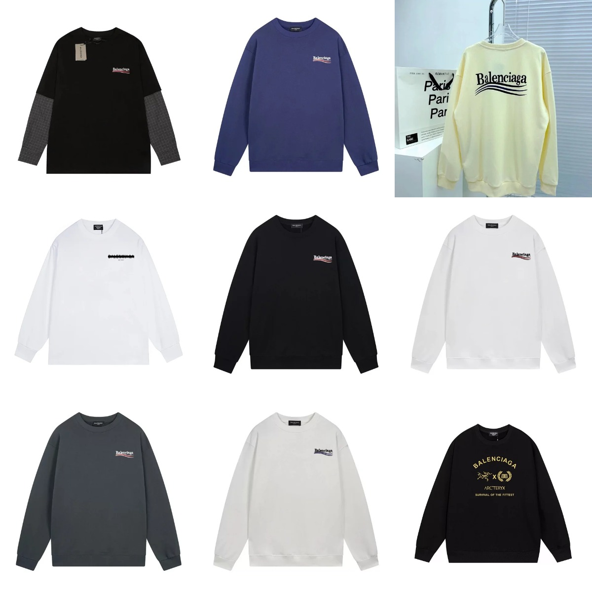 Balenciaga LongSleeve Sweatshirt