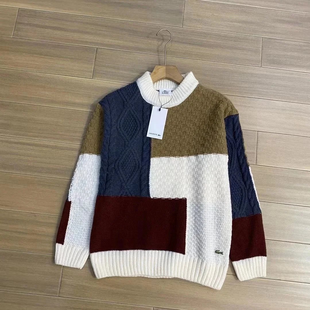 Lacoste Patchwork Sweater