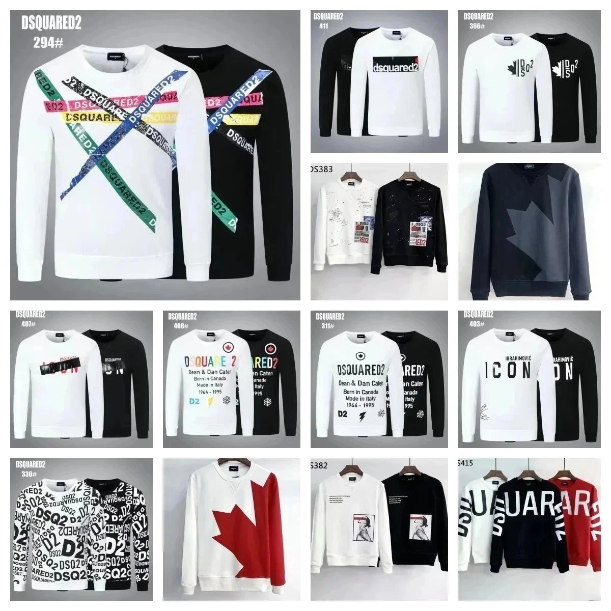 Dsquared2 294#  Hotsale Hoodies
