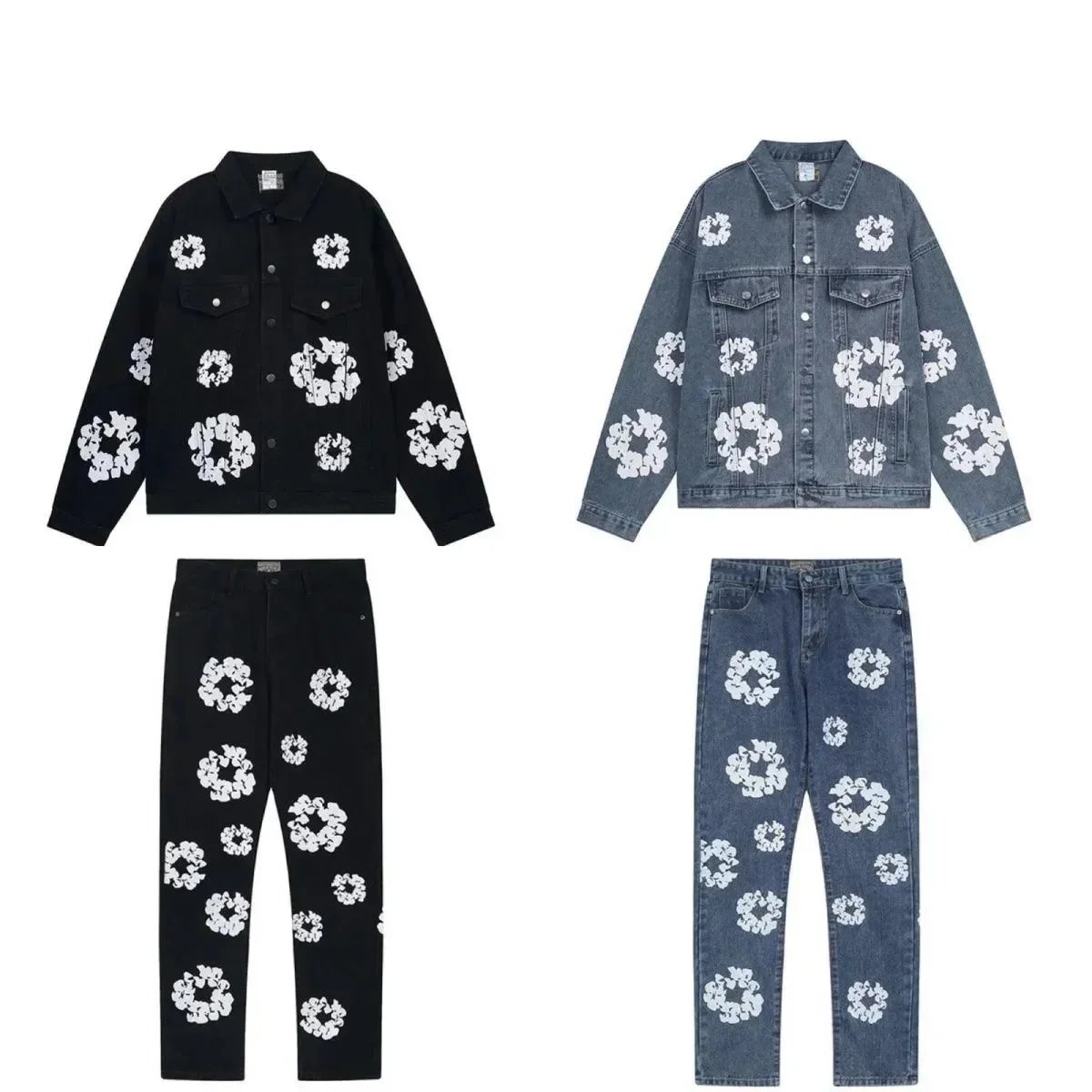 Fear of Godal-print Track Suit