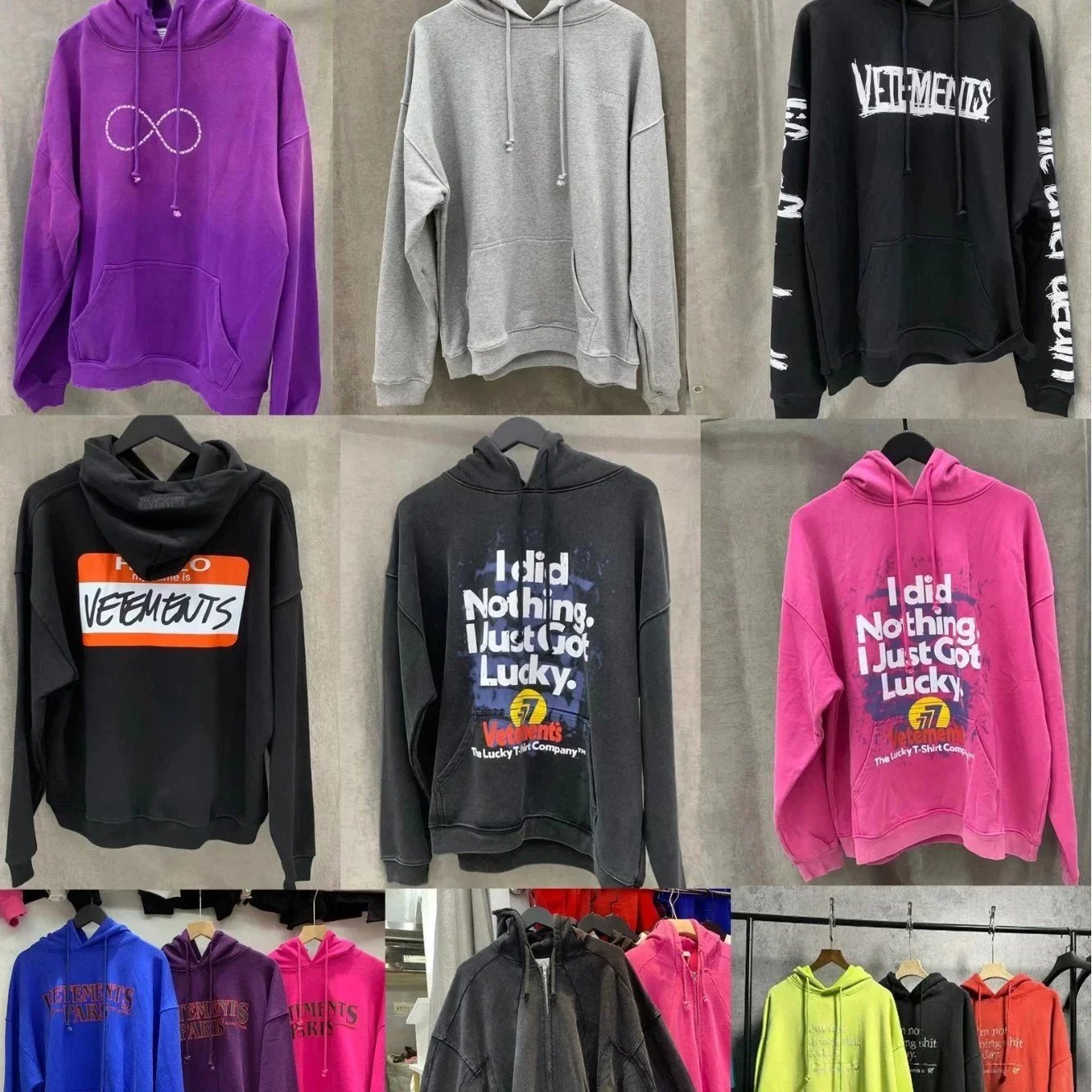Vetements Hoodies