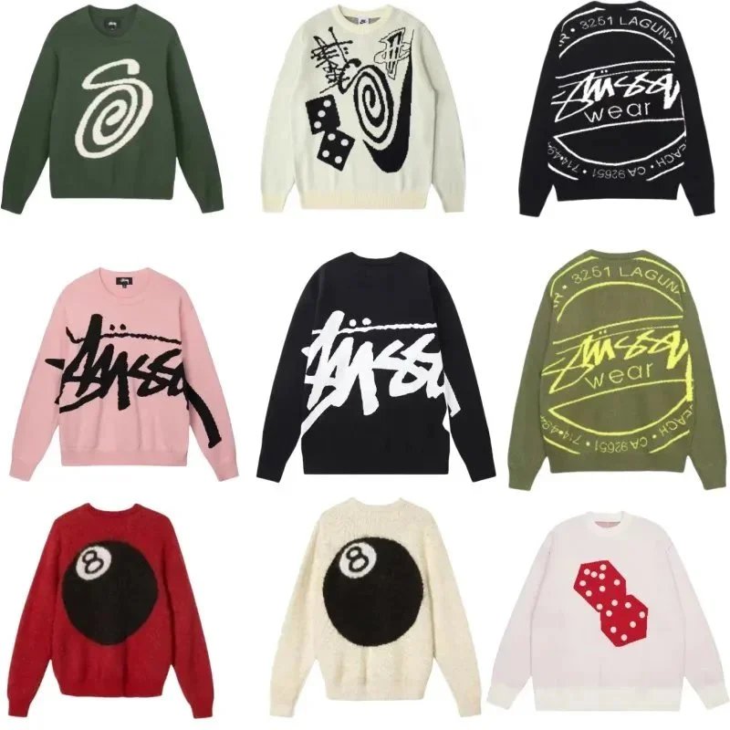 Stussy 8-ball  Hotsale Sweater