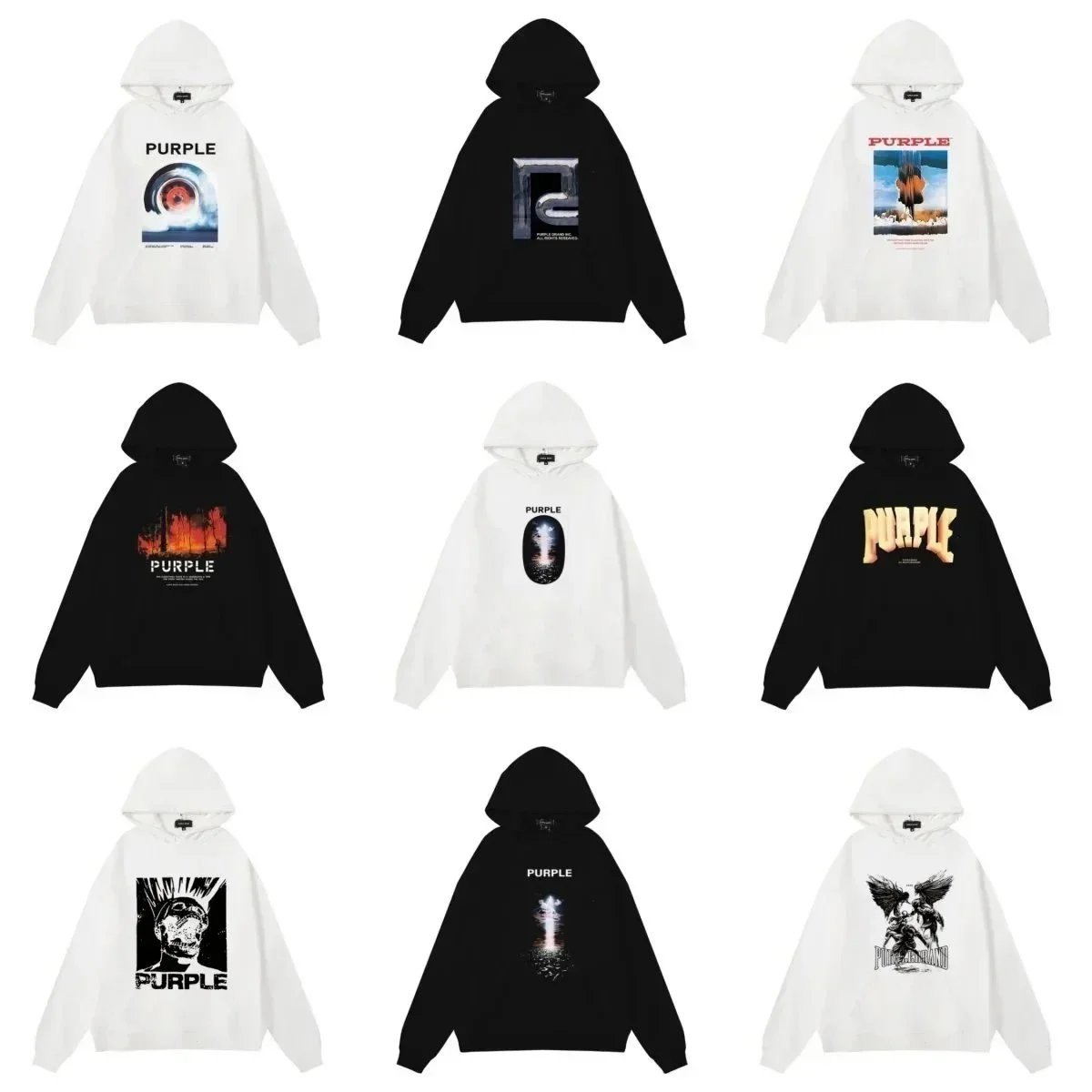 Purple Brand Hoodies